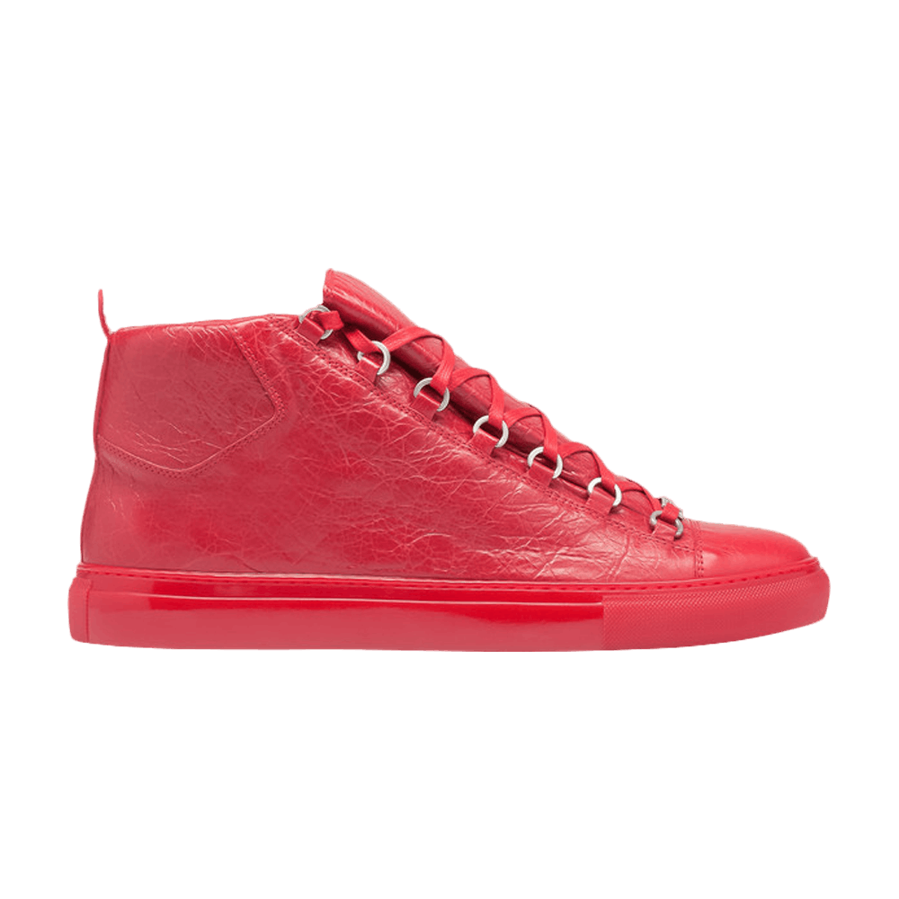 Buy Balenciaga Arena High 'Merah Mengilap' Sneakers 341760WAD406212