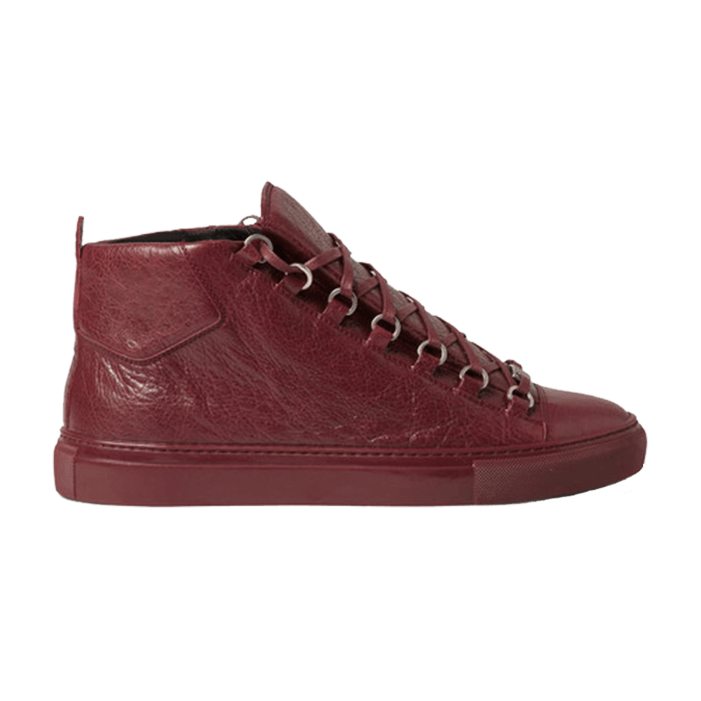 Buy Balenciaga Arena High Top 'Burgundy' Lelaki Kasut Burgundy 341760-WAD40-6205