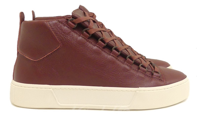 Balenciaga Arena High Top 'Rouge Boreaux' 449678-WAYS0-6570