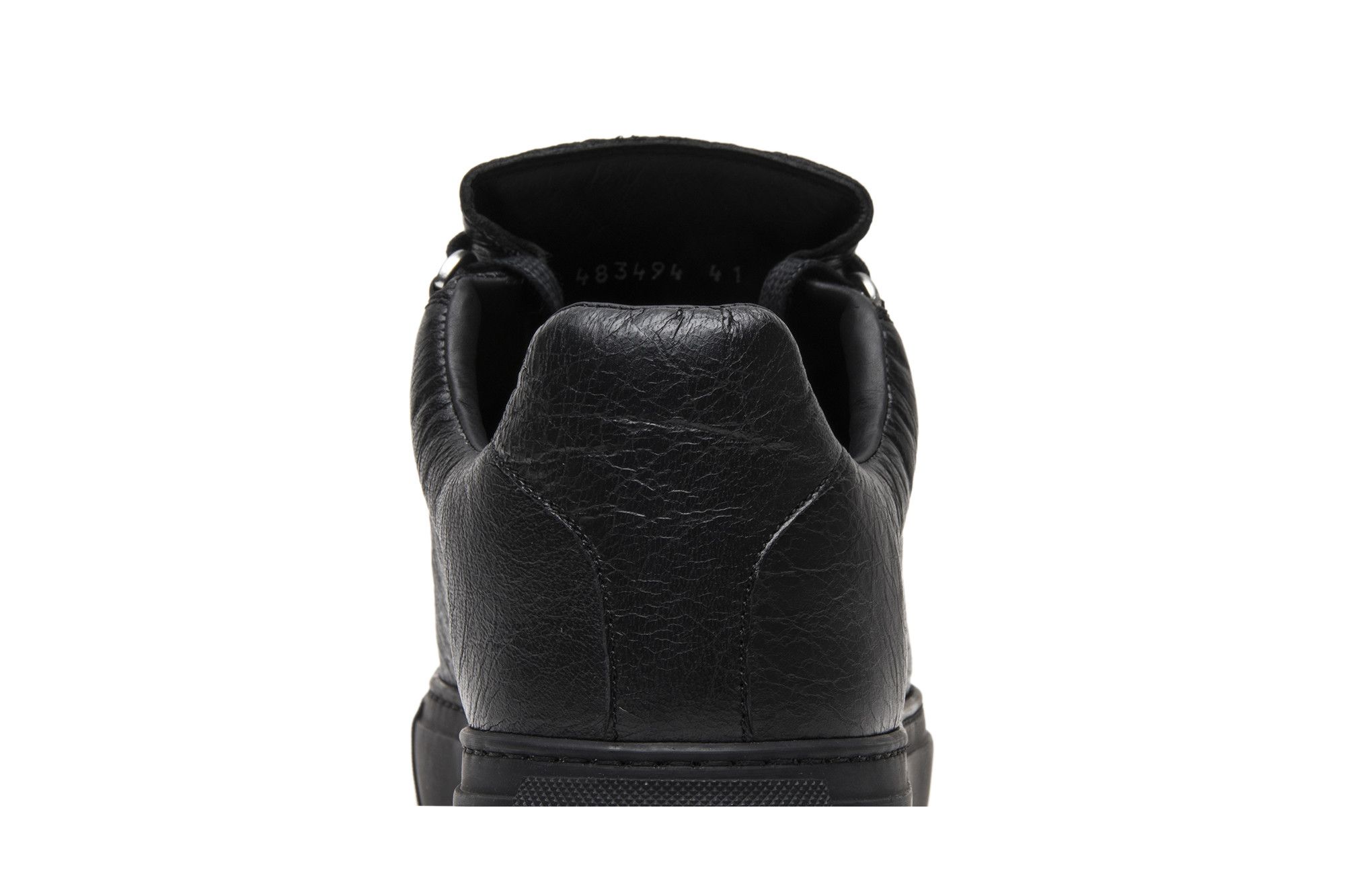 Sizing Balenciaga Arena Low ''Nero'' 483494-WAY40-1000