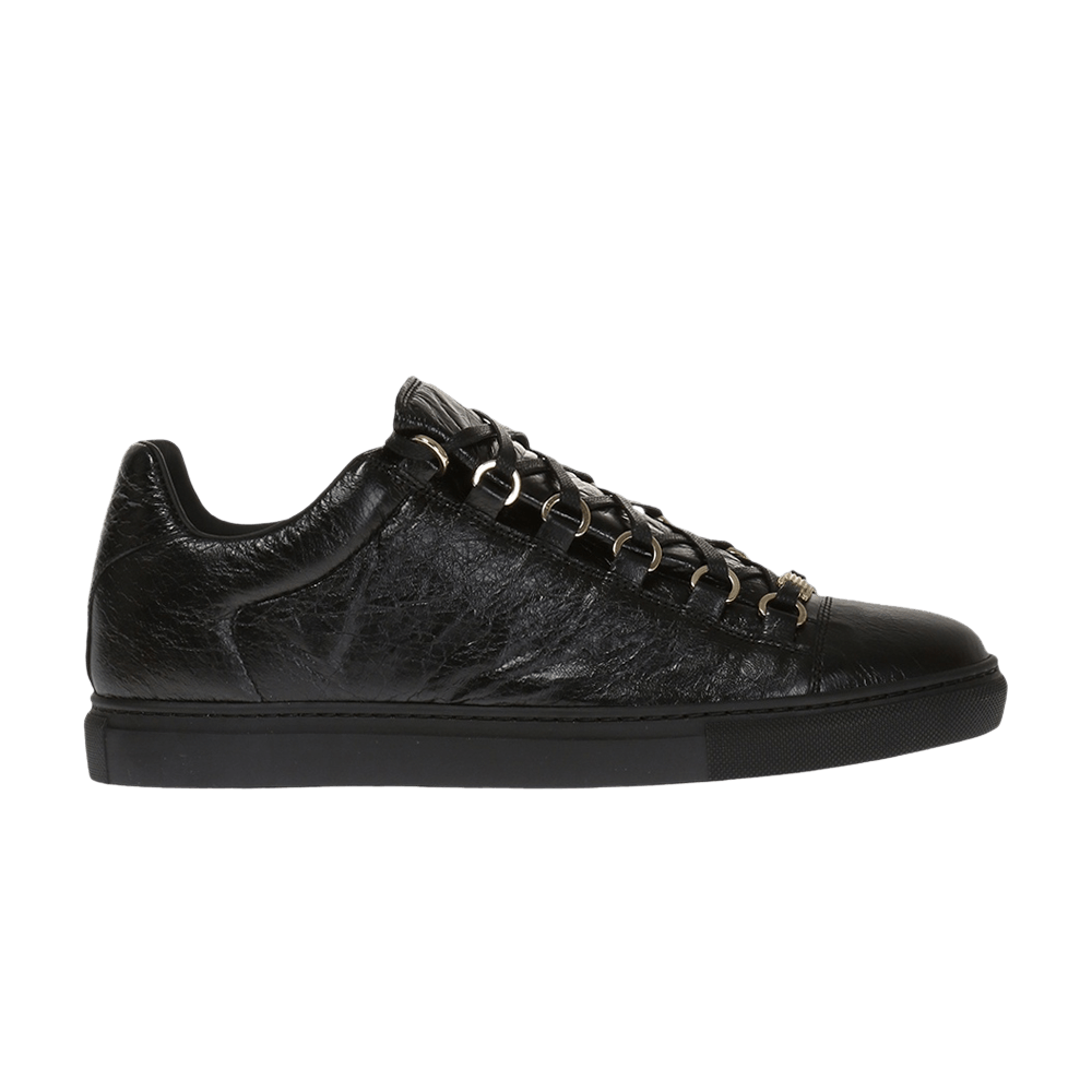 balenciaga arena low black
