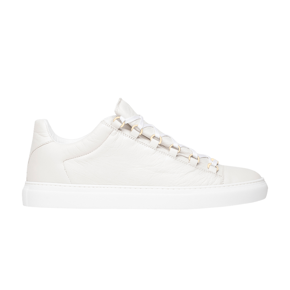balenciaga arena low white womens