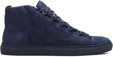 Balenciaga Arena Velvet High 'Blue' 412381-WAZH0-4102 Balenciaga Arena Velvet High 'Blue' 412381-WAZH0-4102
