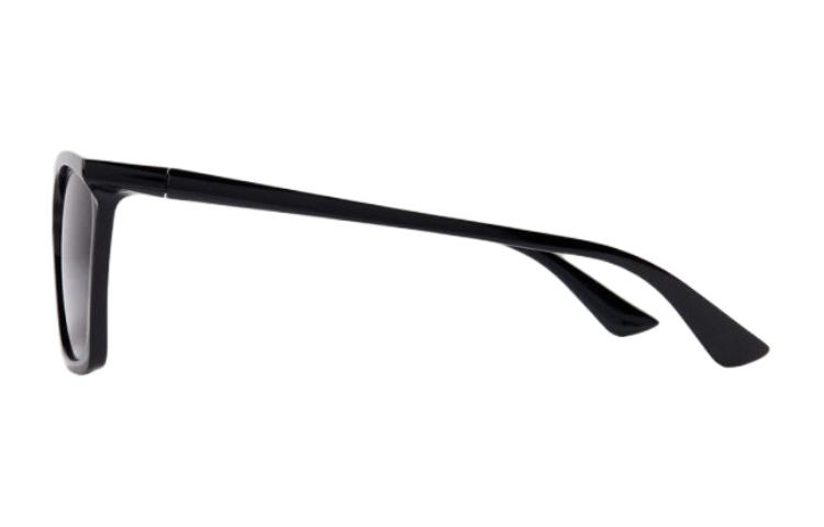 Balenciaga Asymmetric Letter Logo Sunglasses Unisex Couple Style - Black. 2650375 圖 4