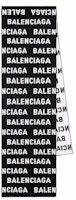Balenciaga Bal Horizontal Allover Scarf Black Balenciaga Bal Horizontal Allover Scarf Black