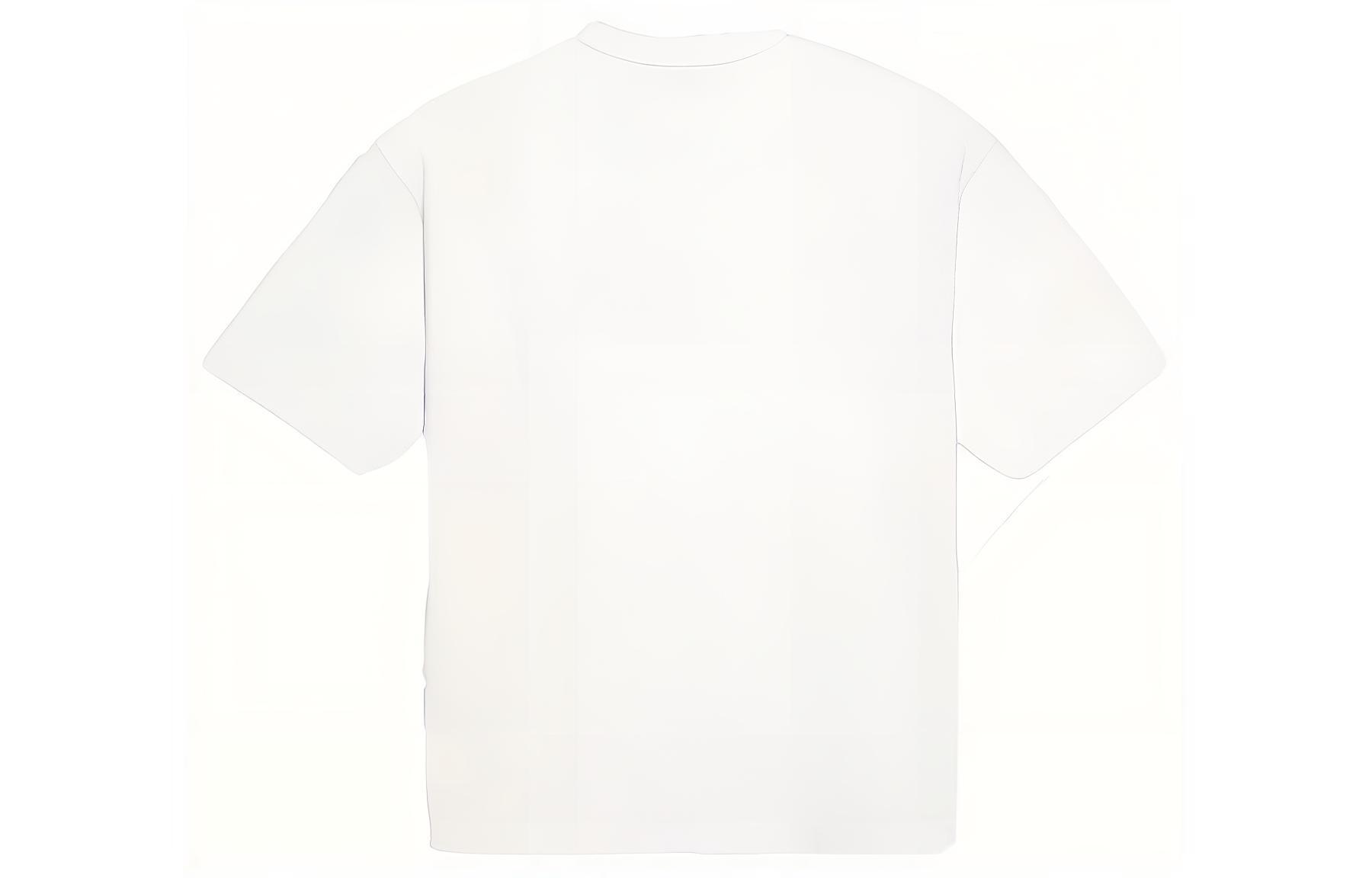 Balenciaga Band Graphic Logo Tee Regular Fit White Men 612966TIV479000 圖 3