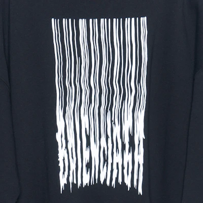 Balenciaga Barcode Logo Hitam Sweatshirt Oversize Unisex Lengan Panjang. 652981TKVE61070 Purchase Balenciaga Barcode Logo Hitam Sweatshirt Oversize Unisex Lengan Panjang. 652981TKVE61070