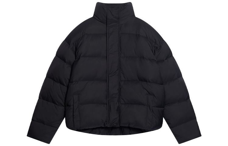 Balenciaga BB Icon FW21 Black Puffer Jacket Winter Coat. 642228TJO031000