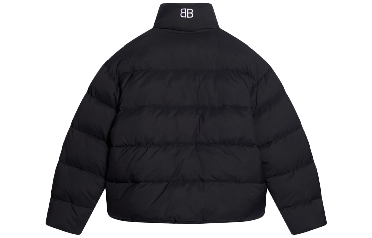 Lookbook Balenciaga BB Icon FW21 黑色羽絨冬季外套. 642228TJO031000