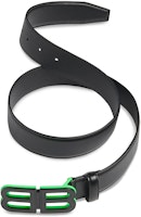 Balenciaga BB Logo Smooth Buckle Leather Belt Men Black 3.3cm Wide. 674171210NP1063 Balenciaga BB Logo Smooth Buckle Leather Belt Men Black 3.3cm Wide. 674171210NP1063