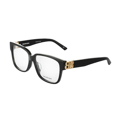 Balenciaga BB Logo Square Optical Glasses Unisex Couples Eyewear (Prescription Ready). BB0104O