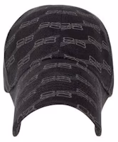 Balenciaga BB Monogram Cap Black Balenciaga BB Monogram Cap Black