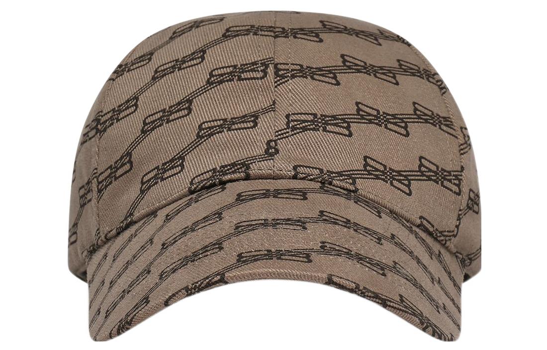 Balenciaga BB Monogram Cotton Twill Baseball Cap Unisex 704104410B29764