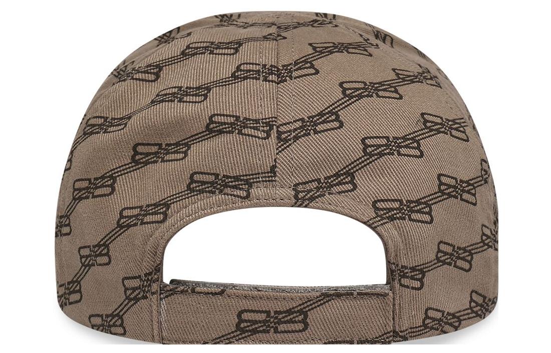 Shop 발렌시아가 BB 모노그램 코튼 트윌 유니섹스 야구 모자 704104410B29764