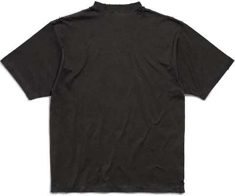 Balenciaga BB Motel Fit Baju Hitam Logo Mahkota Unisex. 764235TQVK91083 Lookbook Balenciaga BB Motel Fit Baju Hitam Logo Mahkota Unisex. 764235TQVK91083