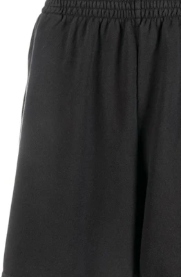 Balenciaga BB Paris Icon SS22 Black Elastic Waist Casual Shorts for Men. 676137TMVG69034 Sizing Balenciaga BB Paris Icon SS22 Black Elastic Waist Casual Shorts for Men. 676137TMVG69034
