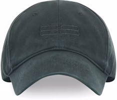 Balenciaga BB Paris Logo Embroidered Cotton Cap Unisex Dark Green. 704105410B20010 Balenciaga BB Paris Logo Embroidered Cotton Cap Unisex Dark Green. 704105410B20010