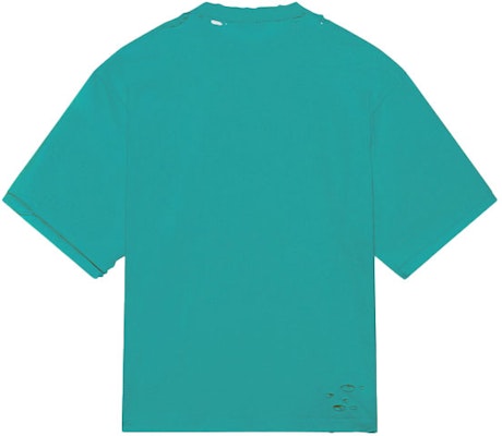 Balenciaga BB Pixel Boxy T-Shirt 'Turquoise/Black' Order Balenciaga BB Pixel Boxy T-Shirt 'Turquoise/Black'