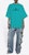 Balenciaga BB Pixel Boxy T-Shirt 'Turquoise/Black'