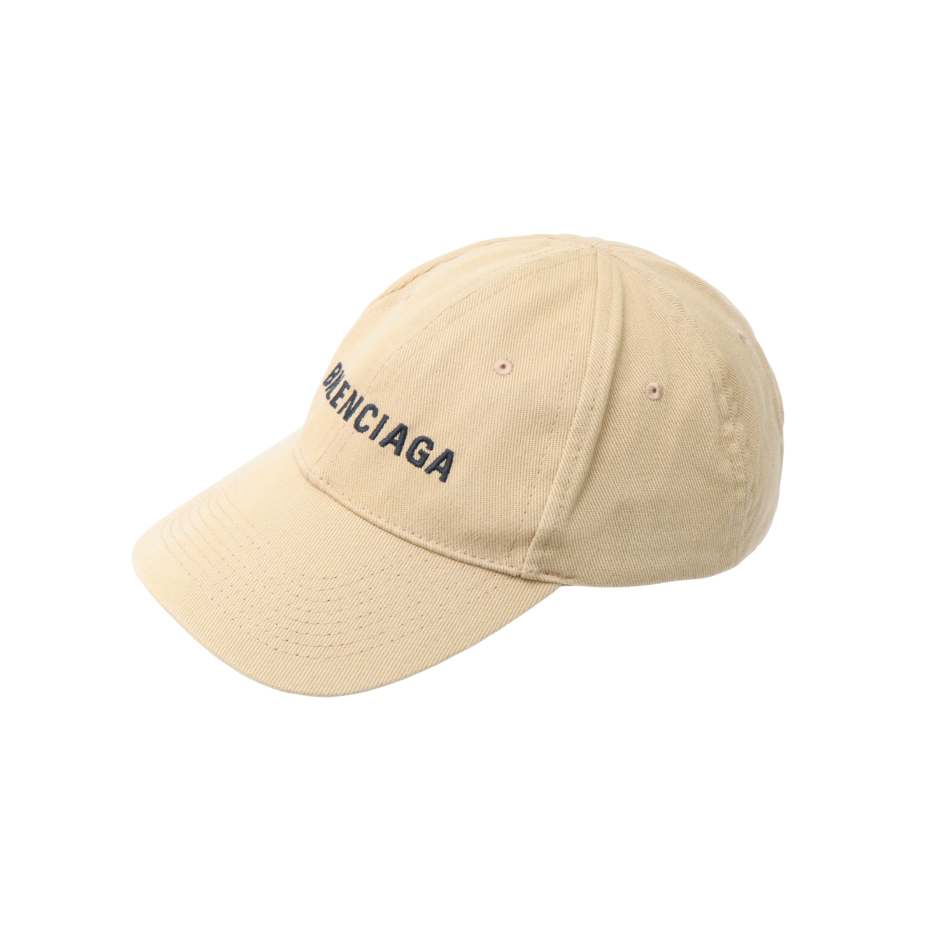 Lookbook Balenciaga Beige Embroidered Logo Baseball Cap 590758-310B2-9760