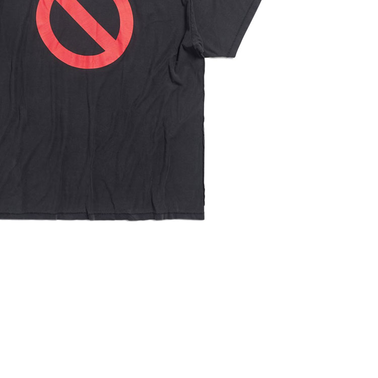 Balenciaga BFRND Logo Print Oversized Unisex Black T-Shirt. 787358TQVG81083 圖 8