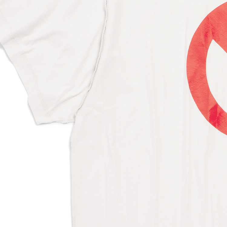 Sizing Balenciaga BFRND Logo Oversized Camiseta Unisex Blanca. 787358TQVG89016