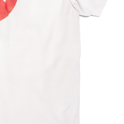 Balenciaga BFRND Logo Oversized Camiseta Unisex Blanca. 787358TQVG89016 Cheap Balenciaga BFRND Logo Oversized Camiseta Unisex Blanca. 787358TQVG89016