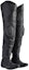 Lookbook Balenciaga Biker Over-the-knee Boots 'Black' 771185WB6A21000