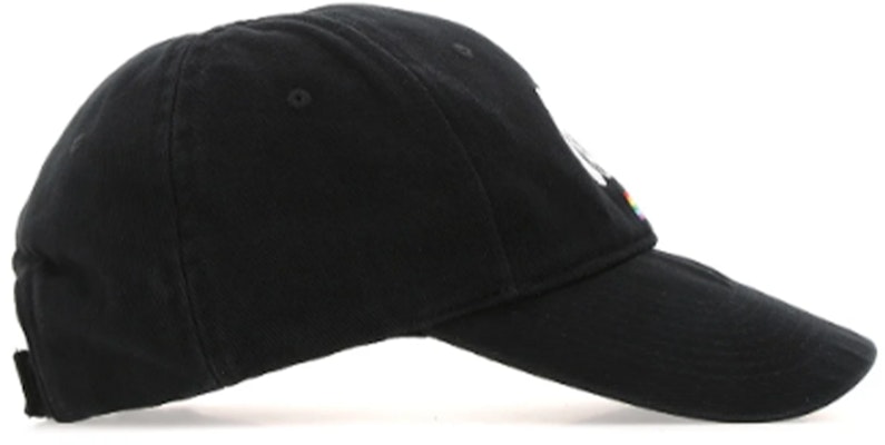 Balenciaga Black Baseball Cap with Letter Logo Design 670811410B21000 Lookbook Balenciaga Black Baseball Cap with Letter Logo Design 670811410B21000