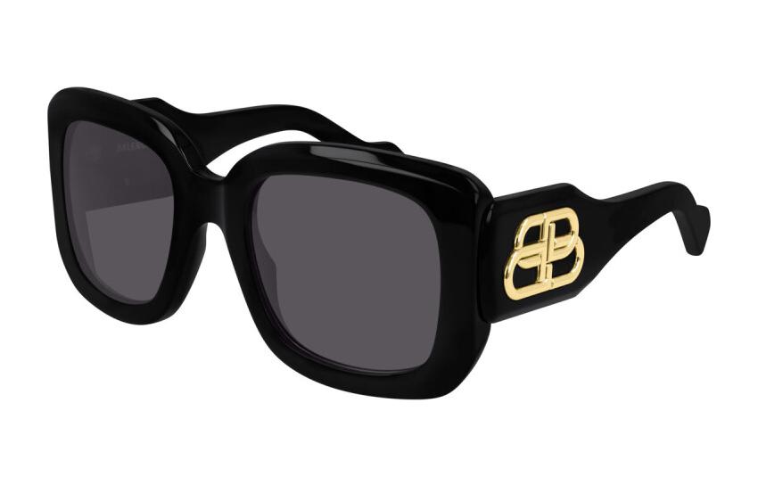 Balenciaga Black Cat-Eye Sunglasses Unisex BB0069s-001