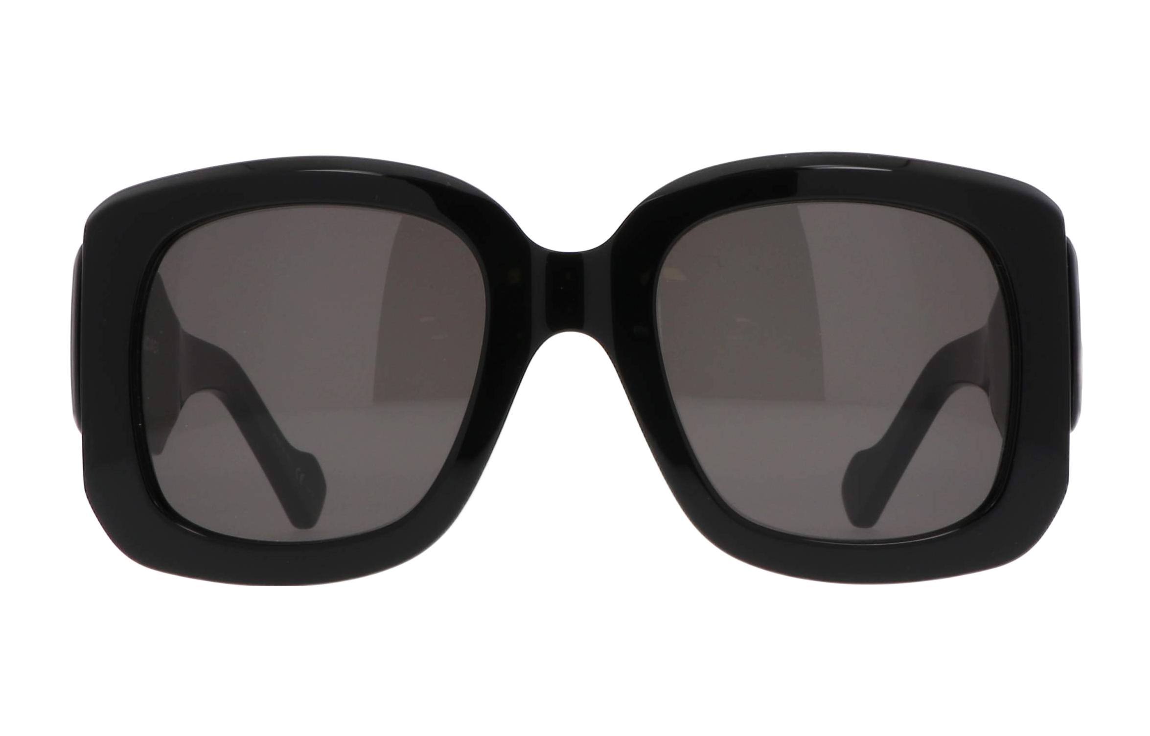 Lookbook Kacamata Hitam Balenciaga Cat-Eye Unisex BB0069s-001