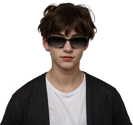 巴黎世家黑色猫眼太阳镜刻字标志 男女同款情侣风格 BB0157S001 Details for 巴黎世家黑色猫眼太阳镜刻字标志 男女同款情侣风格 BB0157S001