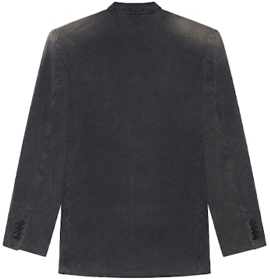 バレンシアガ ブラック ダブルブレスト カジュアル ブレザー レギュラーフィット 662390TAV041000 Lookbook バレンシアガ ブラック ダブルブレスト カジュアル ブレザー レギュラーフィット 662390TAV041000