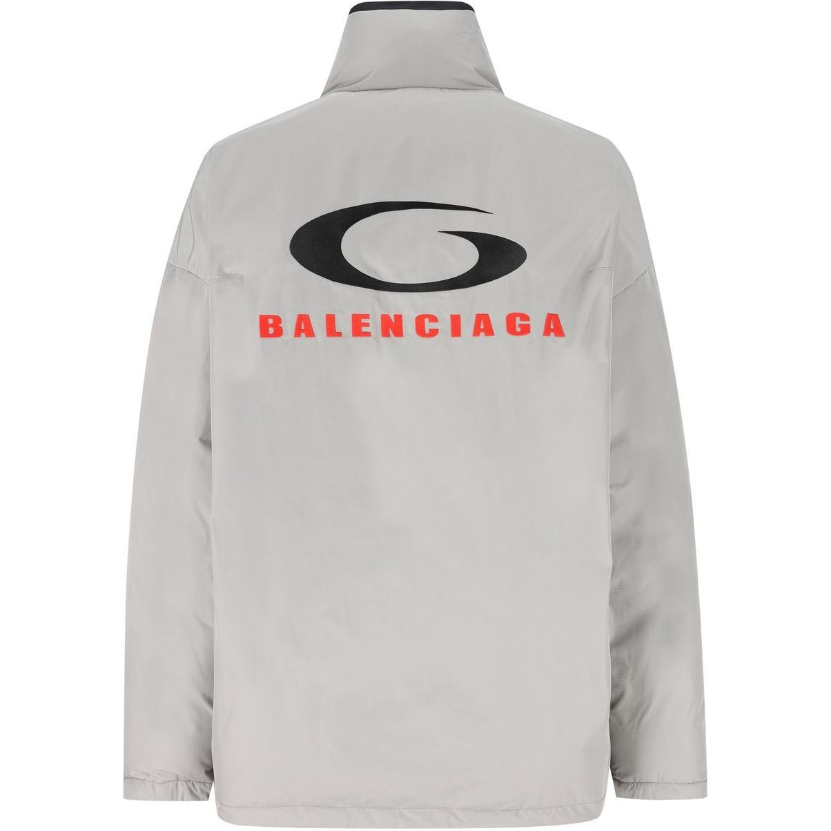 Purchase 巴黎世家黑色双面字母印花拉链夹克 808811TRO181000