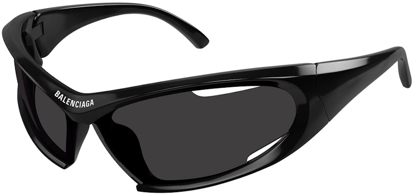 Balenciaga Cermin Mata Hitam Unisex Gaya Pasangan Frame Tidak Sekata. BB0318S001 Order Balenciaga Cermin Mata Hitam Unisex Gaya Pasangan Frame Tidak Sekata. BB0318S001