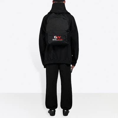 Balenciaga 黑色針織運動褲附Logo印花 626310TIVD41000 Purchase Balenciaga 黑色針織運動褲附Logo印花 626310TIVD41000