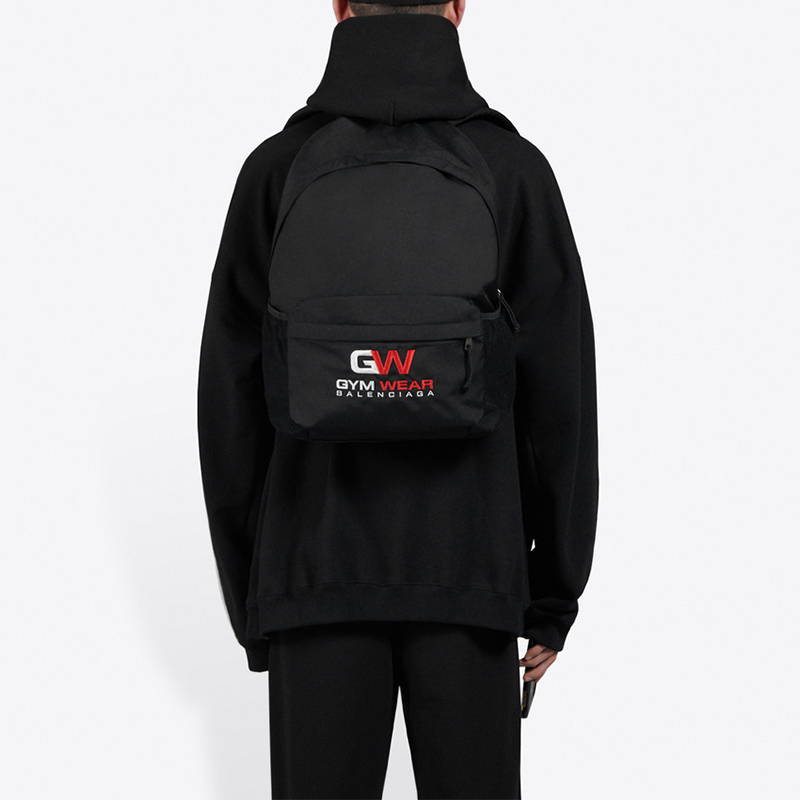 Balenciaga Black Letter Print Classic Oversized Hoodie 620973TIVD41000 圖 7