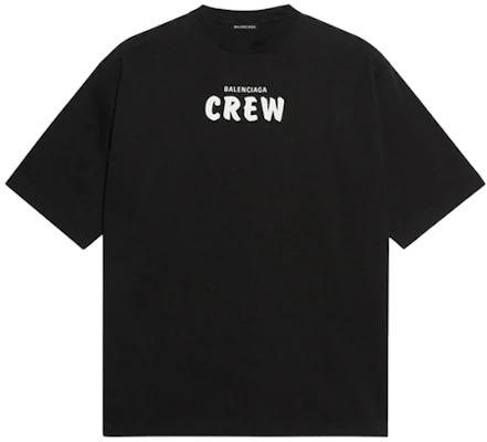 巴黎世家黑色字母印花圆领T恤 620969TIV741070 Order 巴黎世家黑色字母印花圆领T恤 620969TIV741070