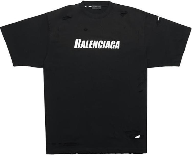 balenciaga-black-letter-print-distressed-short-sleeve-t-shirt-651795-tkvb-81070