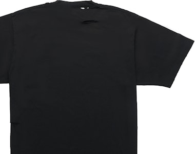 巴黎世家黑色字母印花做舊短袖T恤 651795TKVB81070 Purchase 巴黎世家黑色字母印花做舊短袖T恤 651795TKVB81070