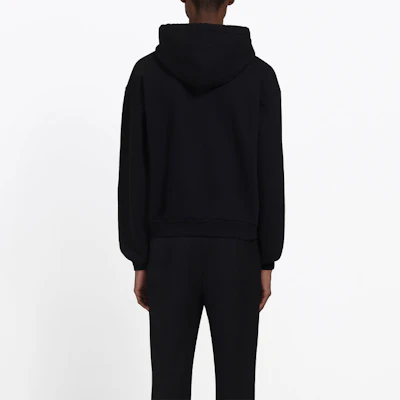 巴黎世家黑色宽松版徽标连帽衫 556145TYK271000 Details for 巴黎世家黑色宽松版徽标连帽衫 556145TYK271000