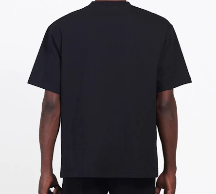 Camiseta Balenciaga Negra Logo Estampado Cuello Redondo Corte Regular. 594579TGV481000 Details for Camiseta Balenciaga Negra Logo Estampado Cuello Redondo Corte Regular. 594579TGV481000