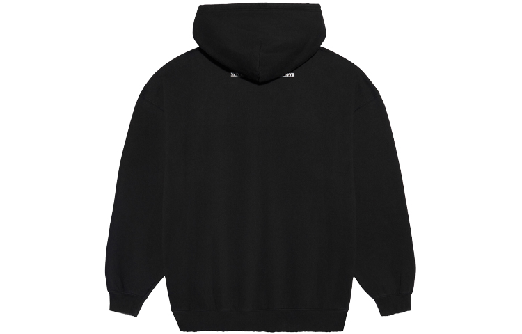 Lookbook 巴黎世家黑色印花标志长袖卫衣标准版型 570811TJVL61070