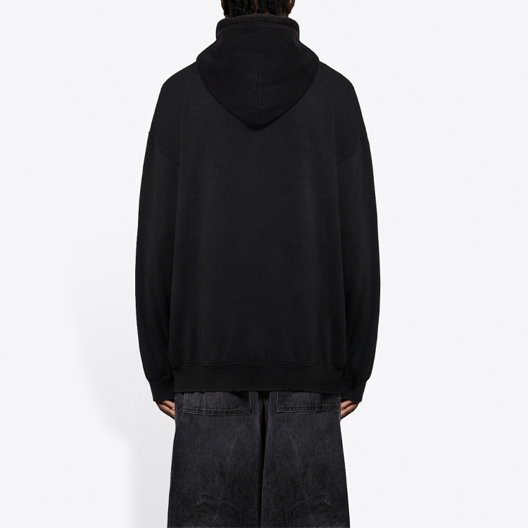 Details for 巴黎世家黑色印花标志长袖卫衣标准版型 570811TJVL61070