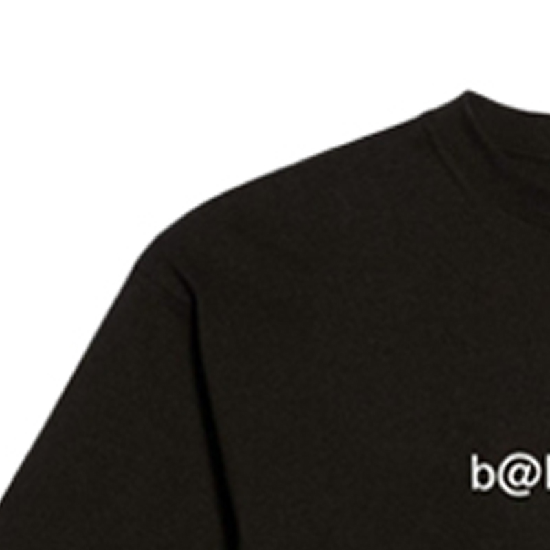 Balenciaga Black Logo Print Unisex Oversized T-Shirt 620941TIV501070 圖 7