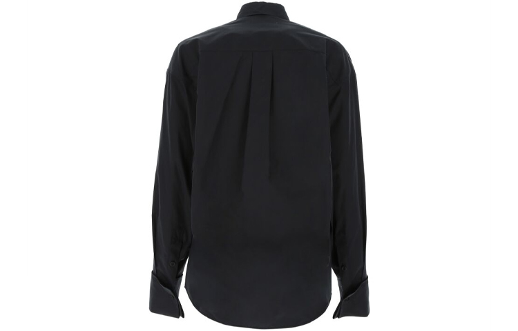 Balenciaga Black Long Sleeve Poplin Shirt. 642301TEM211000 圖 3