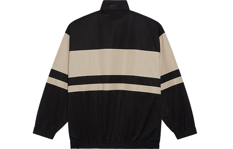 Balenciaga Black Panelled High Neck Jacket 623020TIM391000 圖 3
