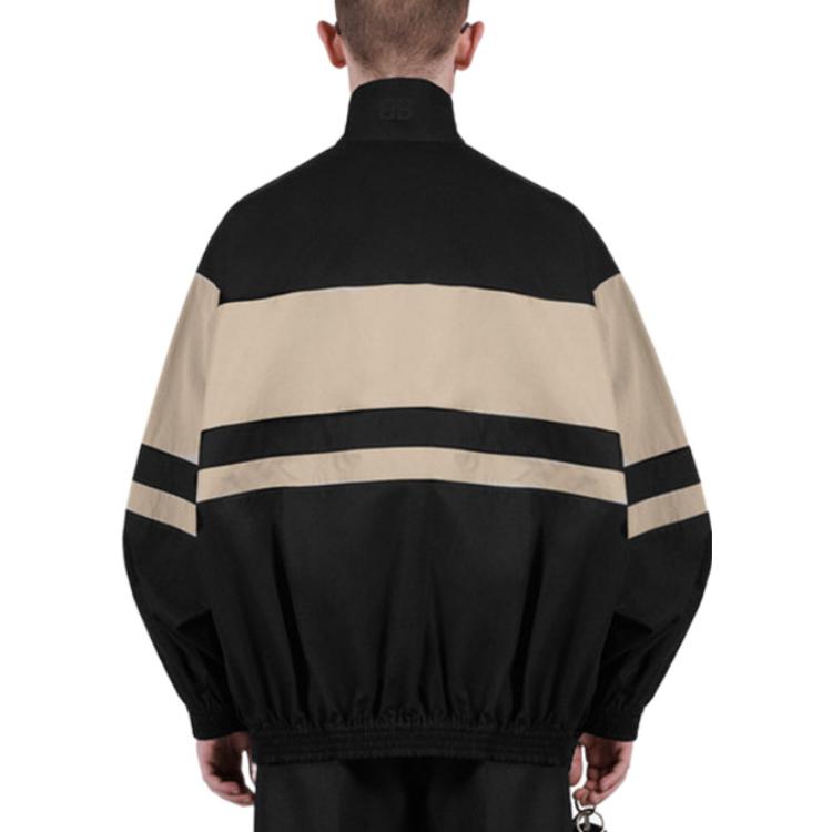 Balenciaga Black Panelled High Neck Jacket 623020TIM391000 圖 6