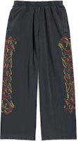 Balenciaga Black Printed Wide-Leg Relaxed Fit Pants Unisex 771081TPVM91568 Balenciaga Black Printed Wide-Leg Relaxed Fit Pants Unisex 771081TPVM91568