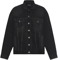 Balenciaga Black Slim Fit Button-Up Long Sleeve Jacket BALF-MO79 Balenciaga Black Slim Fit Button-Up Long Sleeve Jacket BALF-MO79